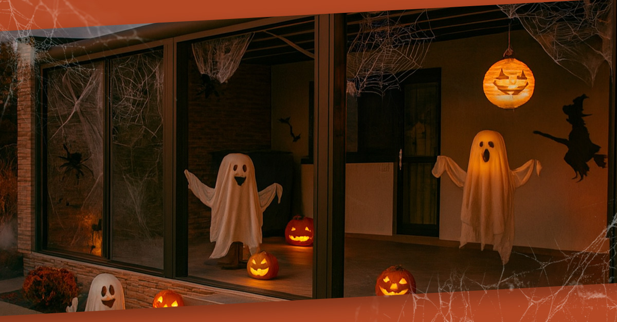 Pregătește terasa pentru petrecerea de Halloween